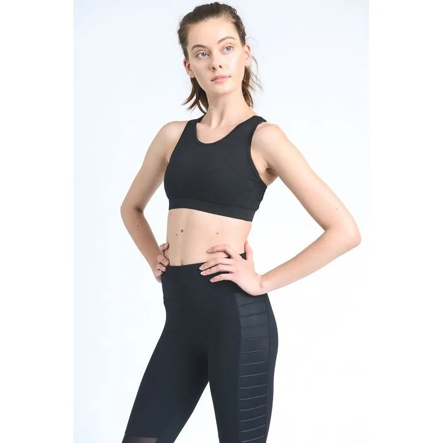 Criss-Cross Back Sports Bra