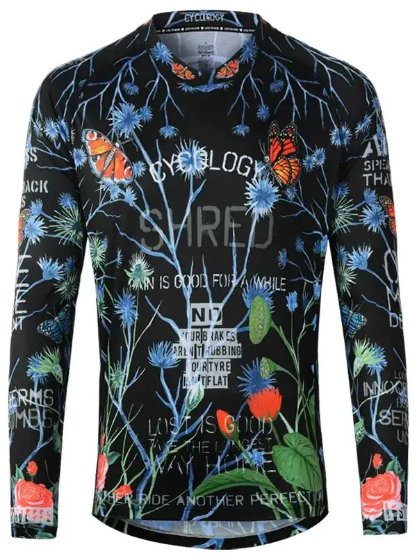 Gangsta Men's Long Sleeve MTB Jersey