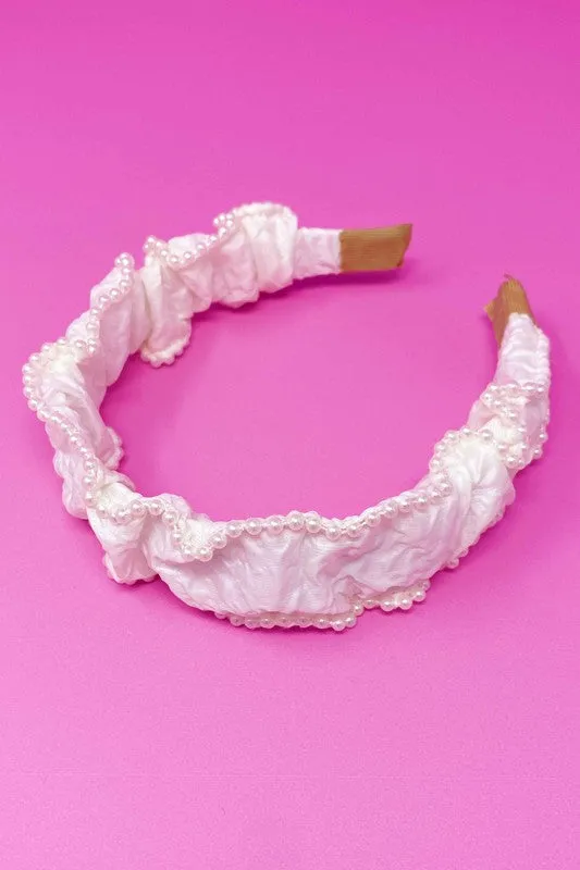 Palace Pearl Embellished Headband